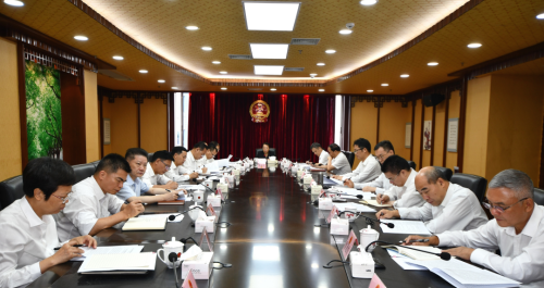 市人大常委会召开党组会议和党组理论学习中心组学习会 全面加强作风建设 着力提升人大工作实效