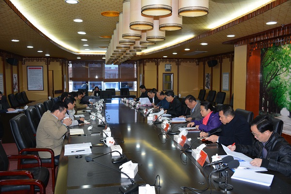 市人大常委会召开党组（扩大）会议