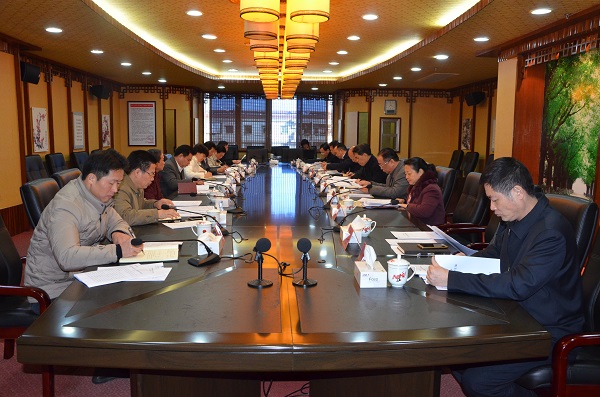 市人大常委会召开党组扩大会议