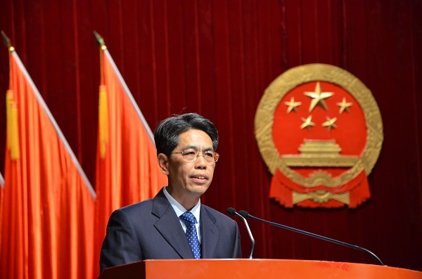 黎健平作人大常委会工作报告