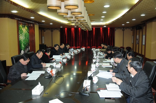 市人大常委会召开党组（扩大）会议