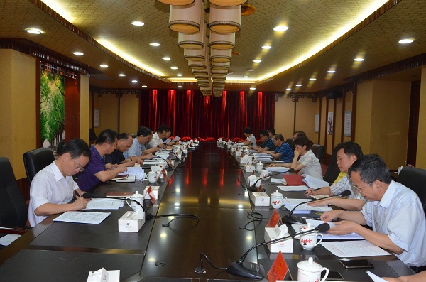 市人大常委会召开党组（扩大）会议