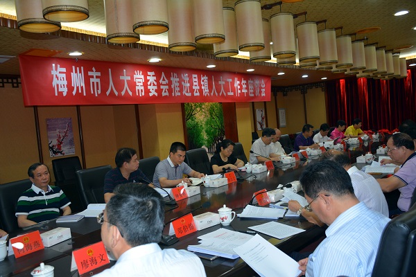 推进县乡人大工作年座谈会