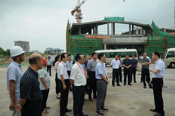 市人大常委会组织视察江南新城建设