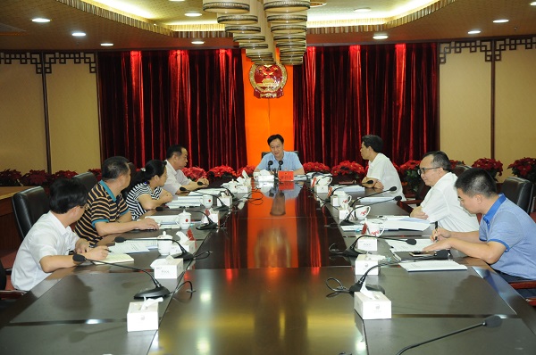 市人大常委会党组专题民主生活会