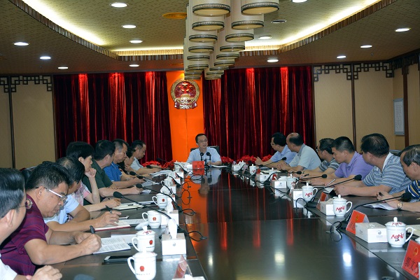 陈敏书记主持市人大常委会党组（扩大）会议 
