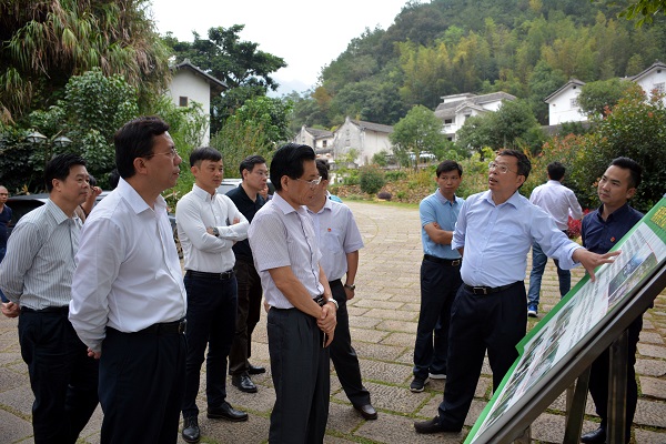 省人大调研组调研我市农村人居生态环境整治工作（一）