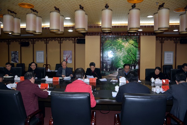 市人大常委会召开党组（扩大）会议