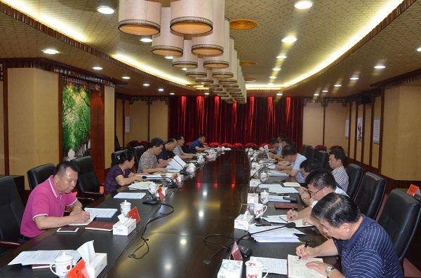 市人大常委会召开党组（扩大）会议