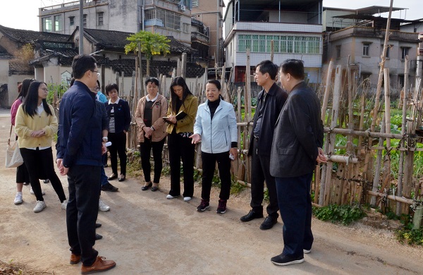蓝伟东到梅江区西郊街道调研督导创文工作（一）