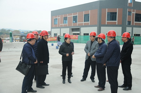蓝伟东到兴宁调研挂钩联系重点项目建设情况