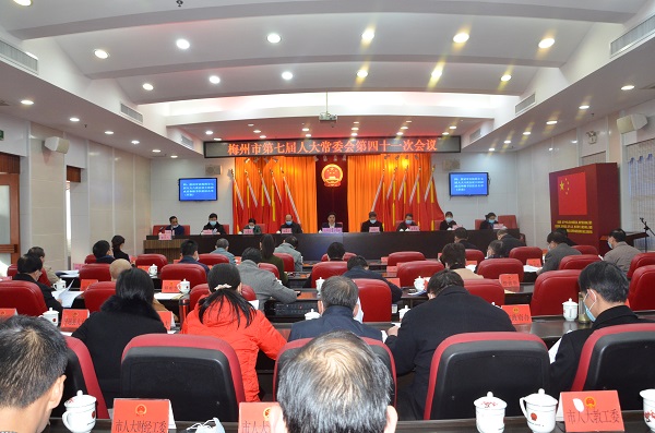 市七届人大常委会召开第四十一次会议