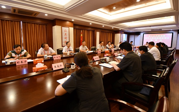市人大常委会组织视察基层人民法庭建设情况（三）