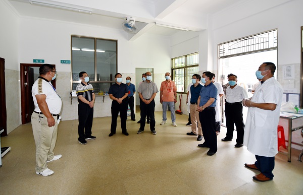 市人大常委会秘书长黄立强到丰顺县汤西镇开展代表主题活动（一）