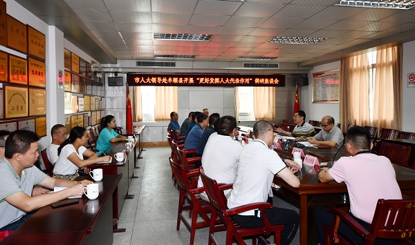 市人大常委会秘书长黄立强到丰顺县汤西镇开展代表主题活动（三）