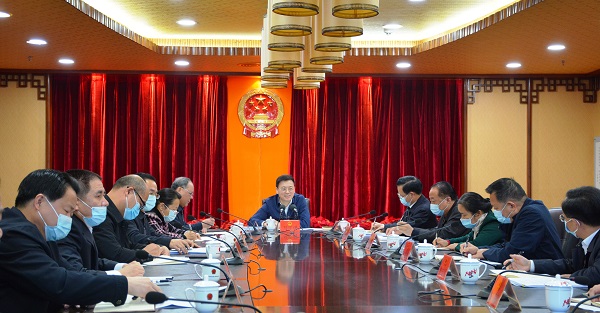 马正勇到市人大常委会机关调研