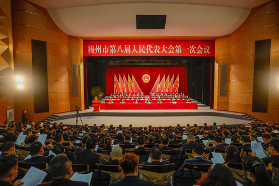 市八届人大一次会议举行第二次全体会议