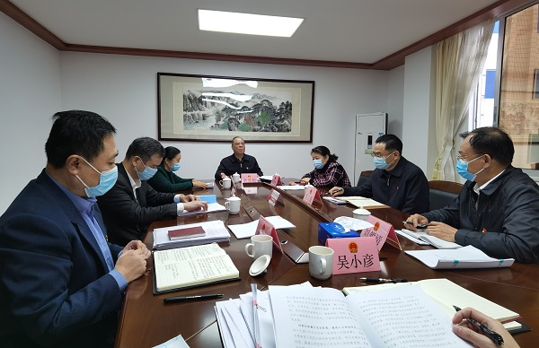 市人大常委会党组召开党史学习教育专题民主生活会