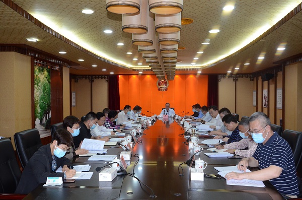 市人大常委会召开党组会议认真贯彻习近平总书记重要讲话精神