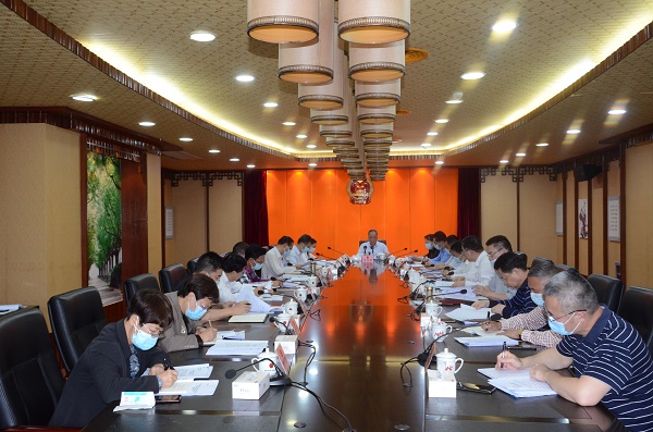 市人大常委会召开党组理论学习中心组学习会
