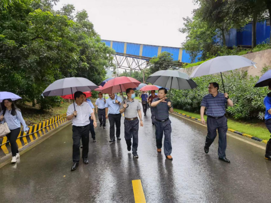 黄立强到蕉岭县调研挂点服务企业和挂钩联系重点项目