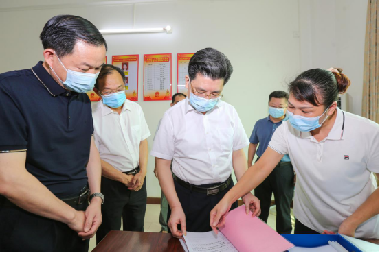 王晖到兴宁市福兴街道开展“更好发挥人大代表作用”主题活动