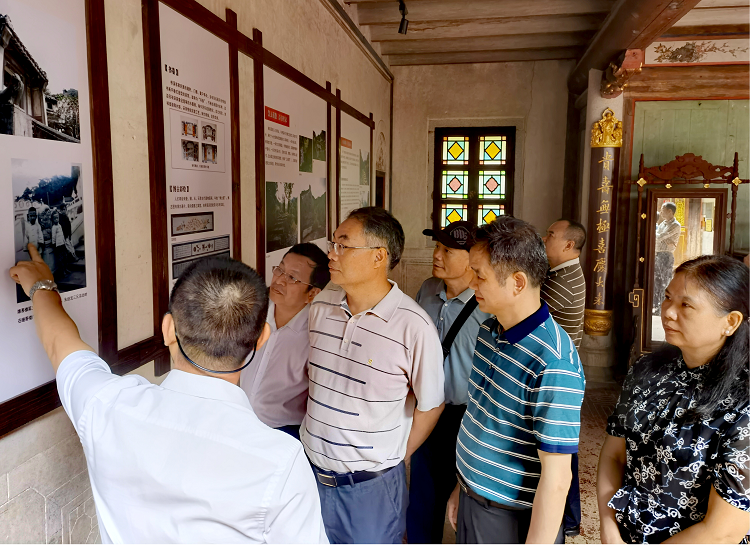 清远市人大常委会考察组来梅考察