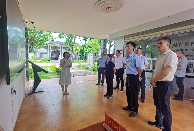 揭阳市人大常委会 考察组来梅考察交流