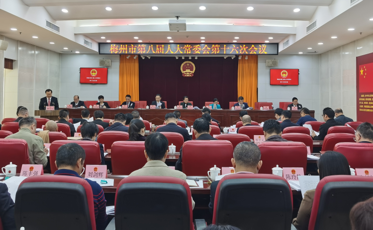 市八届人大常委会第十六次会议召开
